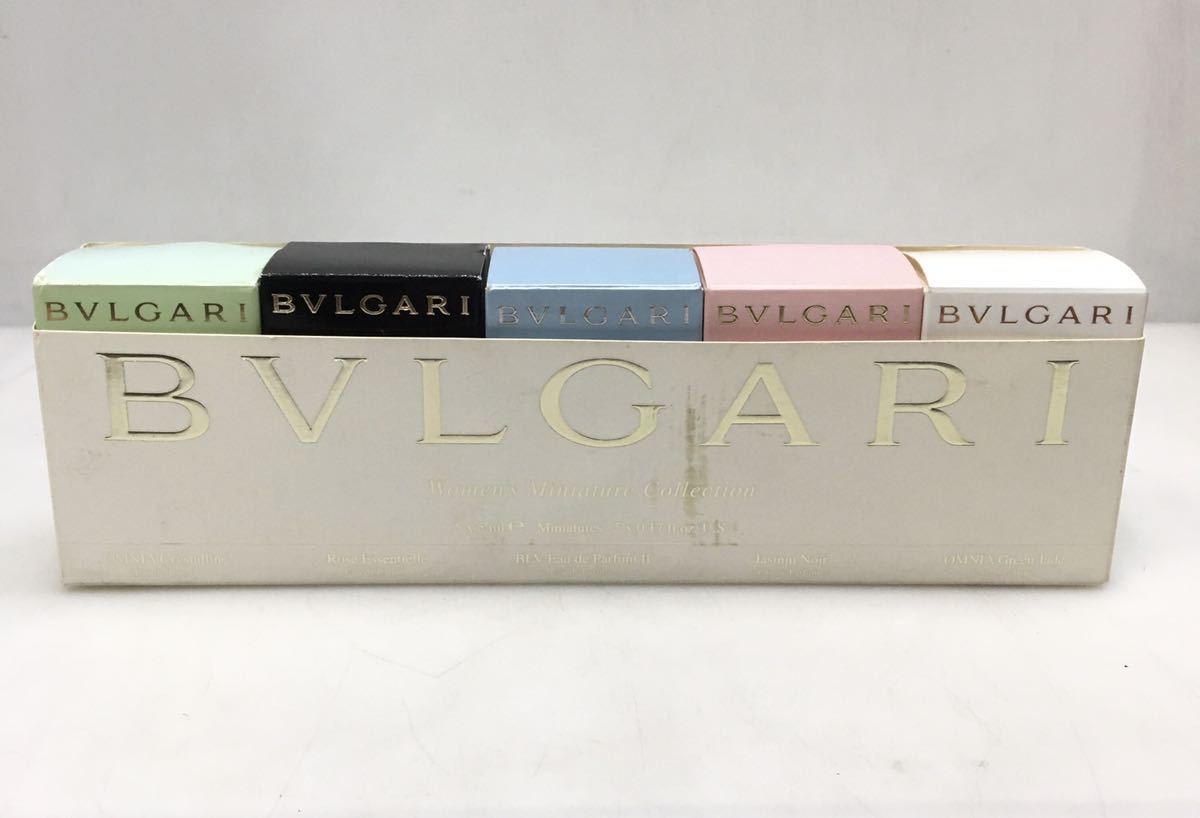 21-76 BVLGARI ブルガリ Miniature Collection ミニ香水 5ml 5本セット