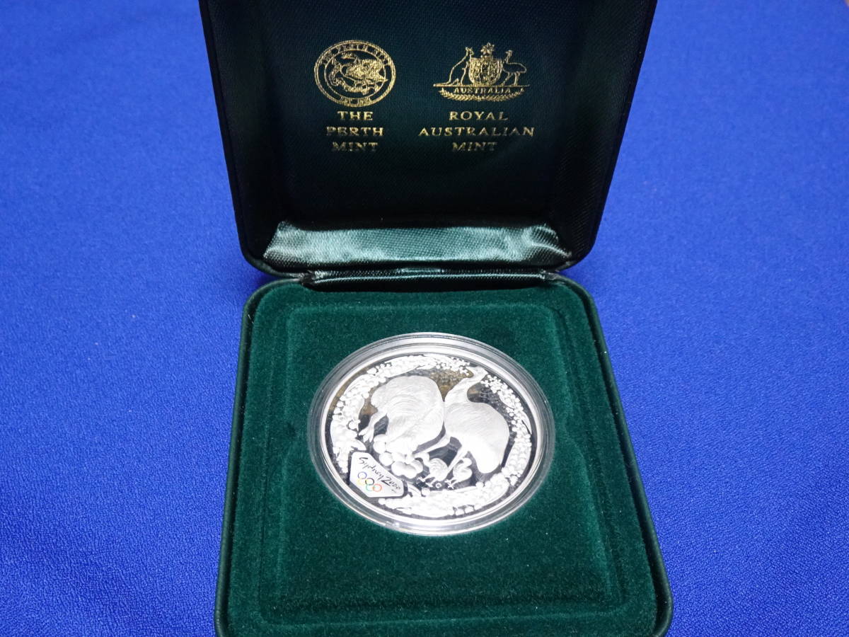 5ドル銀貨 - シドニーオリンピック2000年 ロイヤルミント製 「シドニー