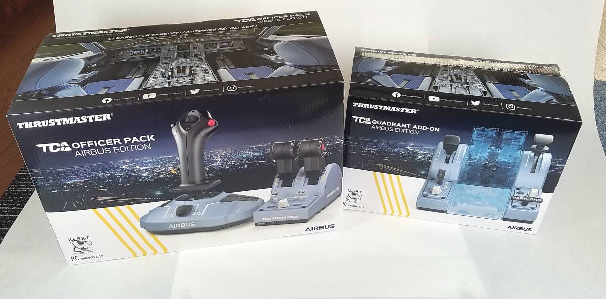 ほぼ新品 Thrustmaster TCA Captain Pack Airbus Edition - Pack of