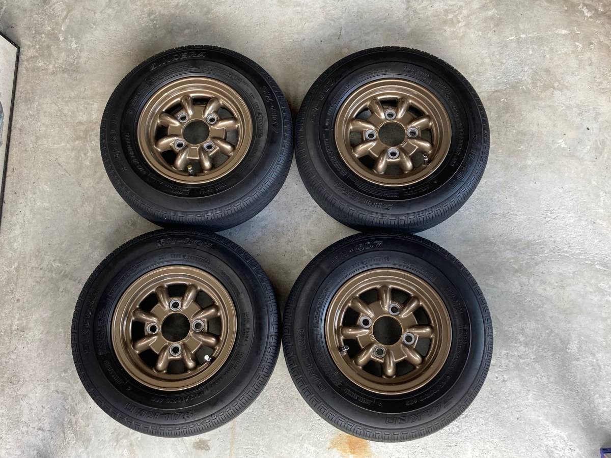 10インチ 8スポーク T-SPEED ミニライトタイプ 4.5J 101.65(ラジアル 