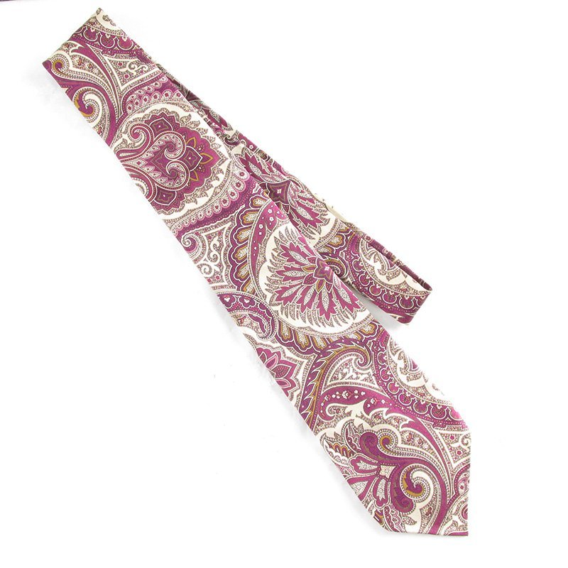 LYO14788 TIE YOUR TIE タイユアタイ セッテピエゲ ネクタイ ワイン