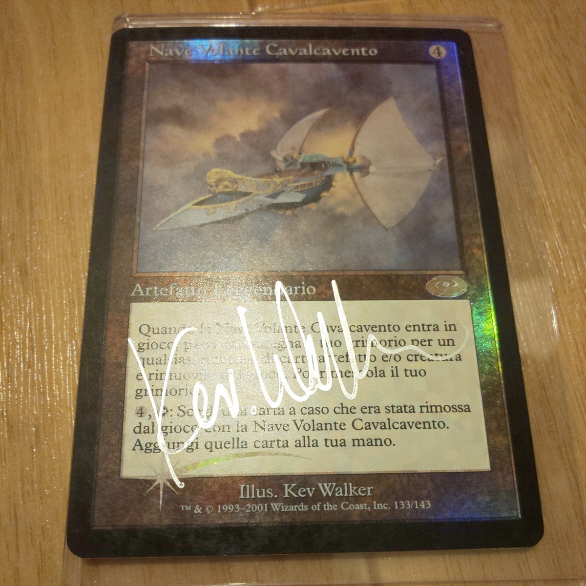 MTG 飛翔艦ウェザーライト JP絵違いFoil【PLS】 【公式通販】