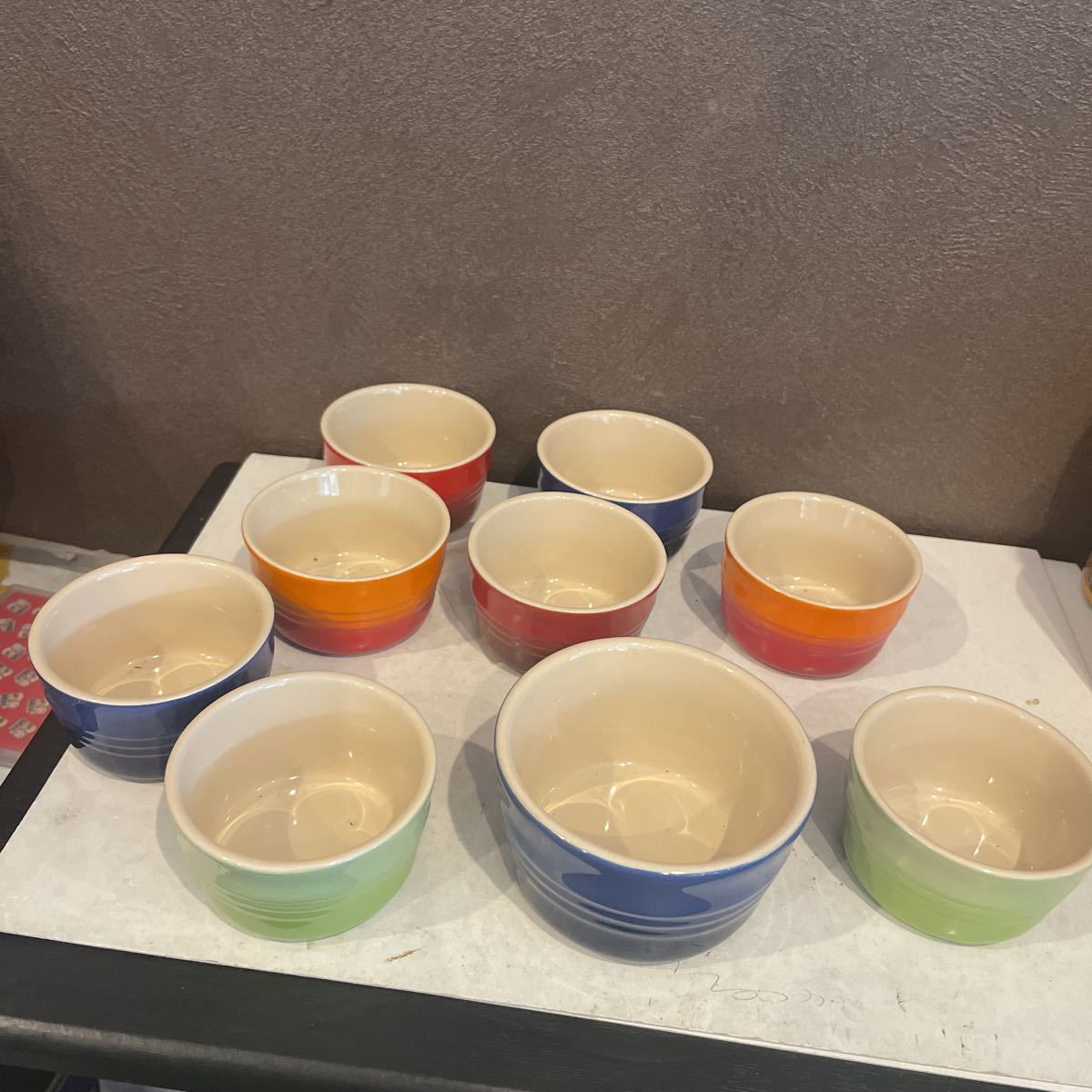 ★中古品 食器9点セット まとめ LE CREUSET ルクルーゼ staub ストウブ22 LE CREUSET ル・クルーゼ Iron Set 2026年最新Yahoo!オークション