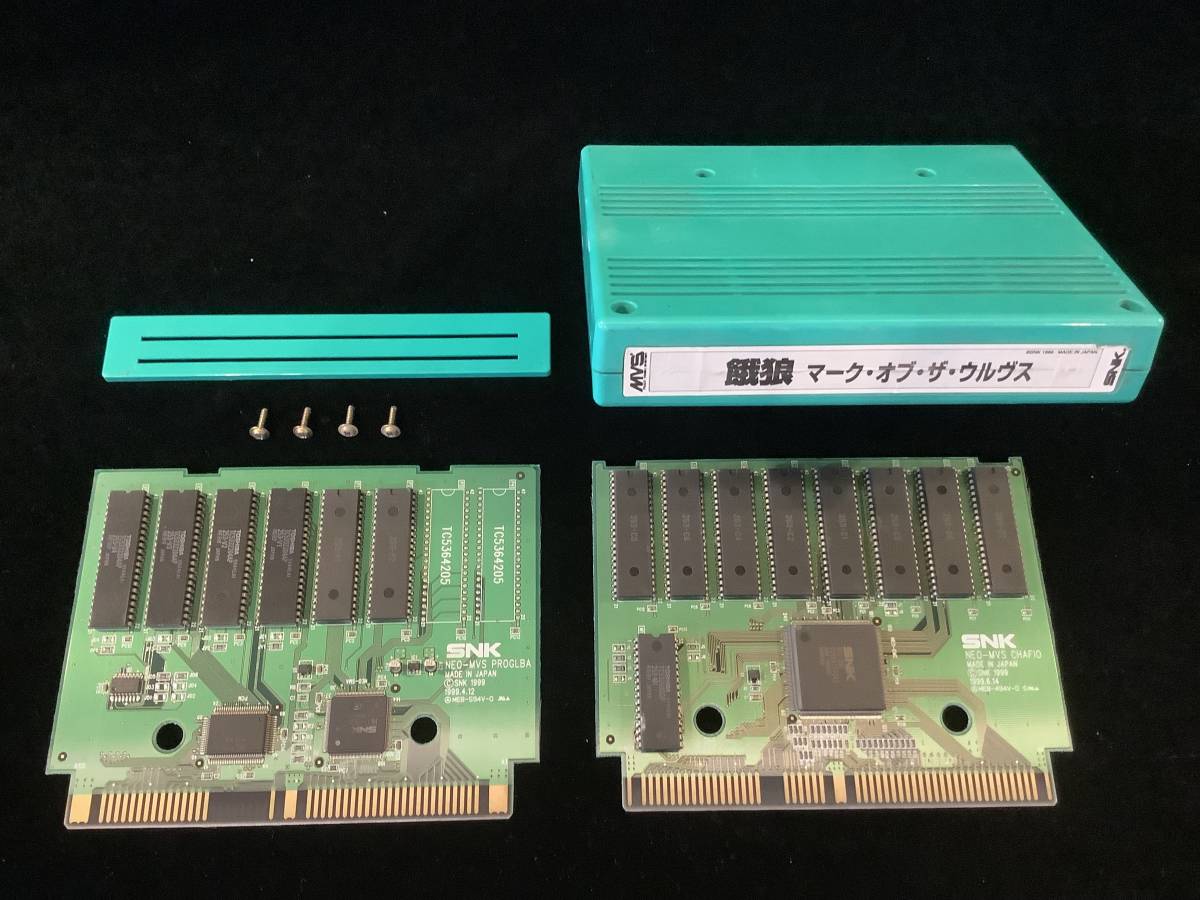 ゲーム名不明② マザーボード付き SNK MVS NEOGEO アーケード基板