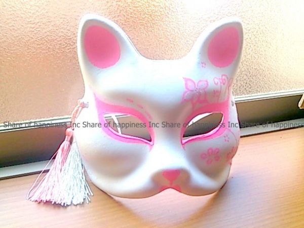 狐 お面仮面 マスク コスプレパーティー ピンク 女性 その他 売買されたオークション情報 Yahooの商品情報をアーカイブ公開 オークファン Aucfan Com