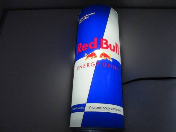 ☆ レア！RED BULL レッドブル 販促品 ディスプレイライト ☆(ドリンク 