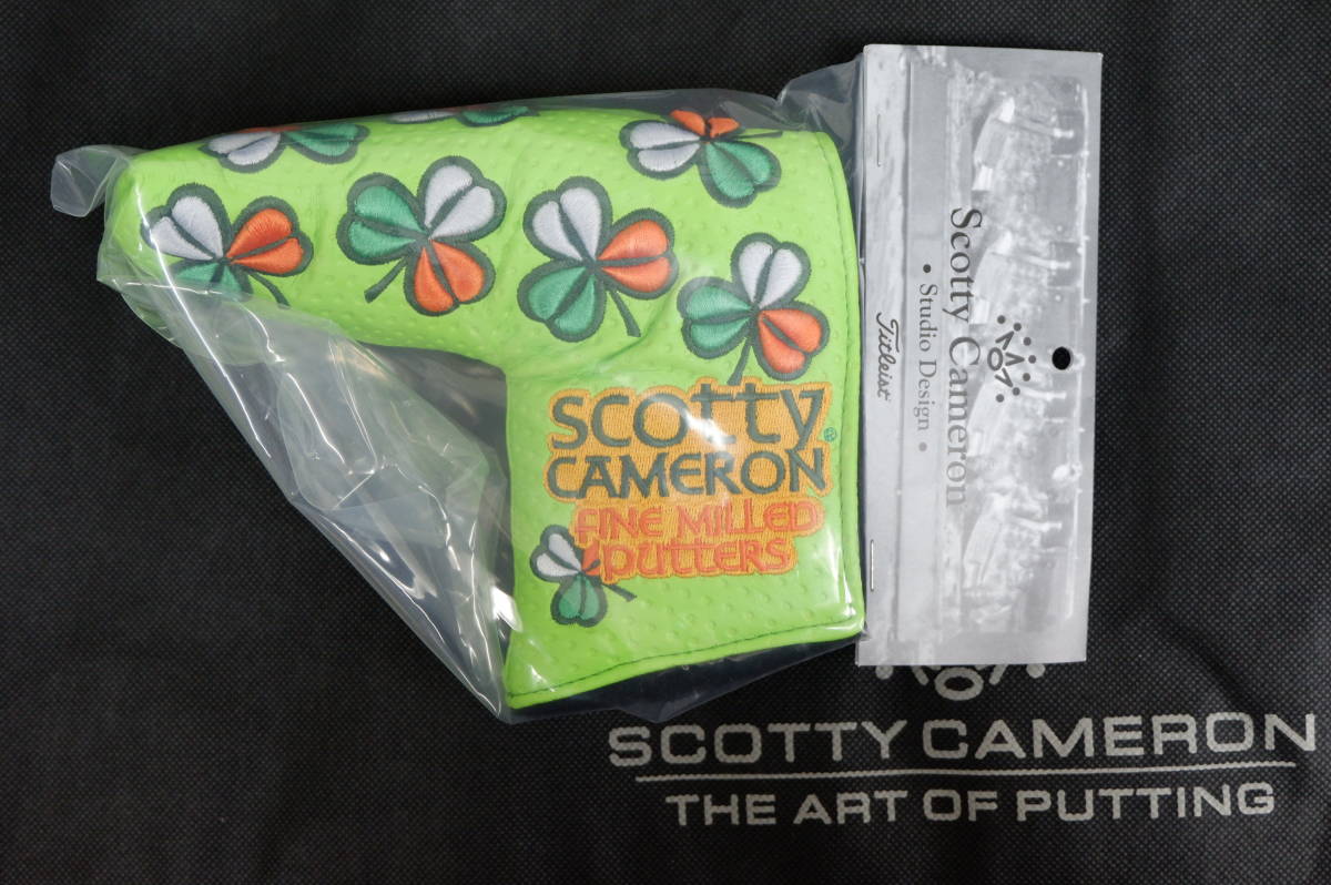 Scotty Cameron 2020 St. Patrick's Day Irish - Protège-tête De Putter - Neuf