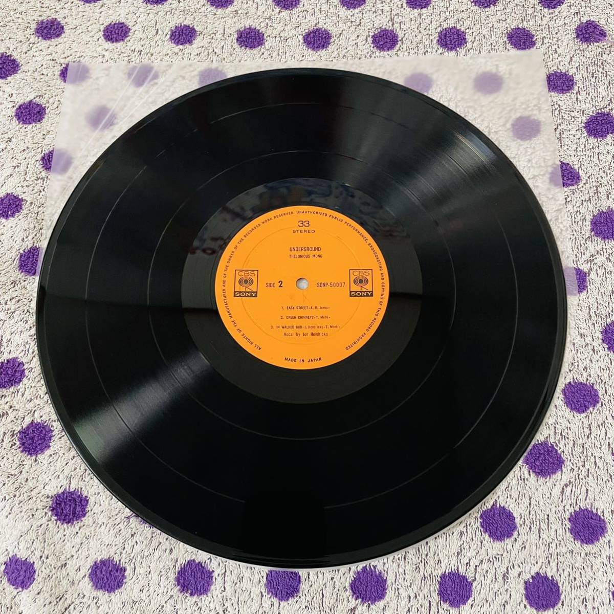 国内盤】【LP】◇即決！◇中古□【Thelonious Monk セロニアスモンク 