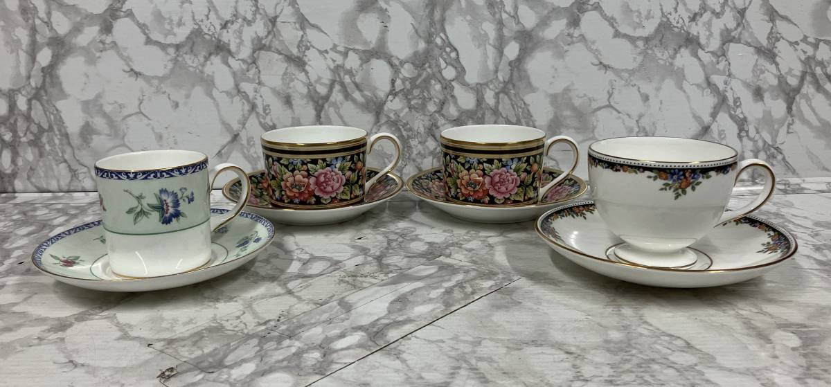 230322-1K]【現状品】《Wedgwood/カップ＆ソーサー》まとめ/ウェッジ