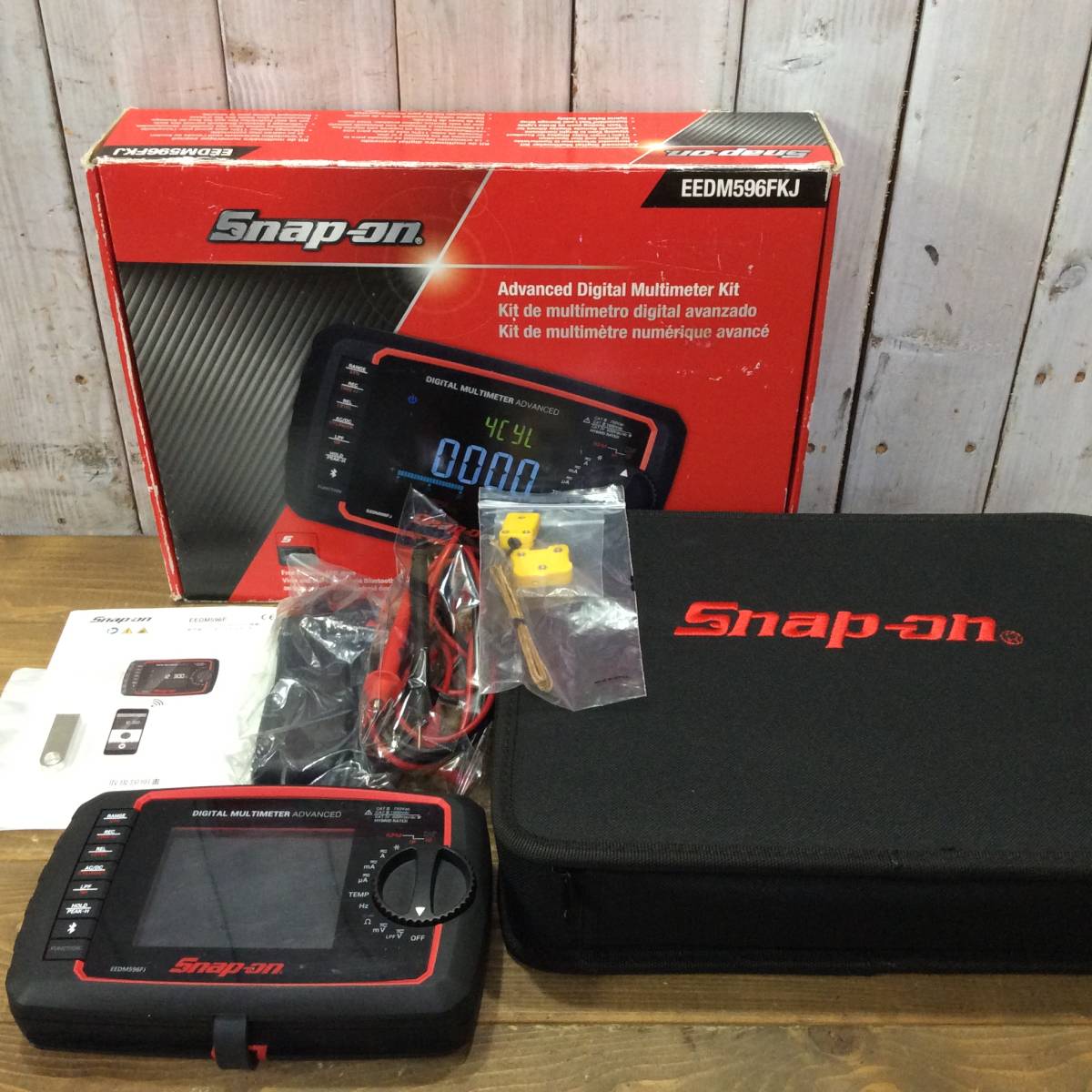 高品質，本物保証 AH-2354 品 Snap-on スナップオン アドバンスド デジタルマルチメーター EEDM596FKJ(その他)｜売買されたオークション情報、yahooの商品情報をアーカイブ公開 - オークファン その他