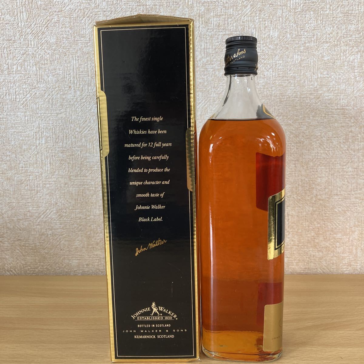 Johnnie Walker ジョニーウォーカー BLACK LABEL ブラックラベル 12年 