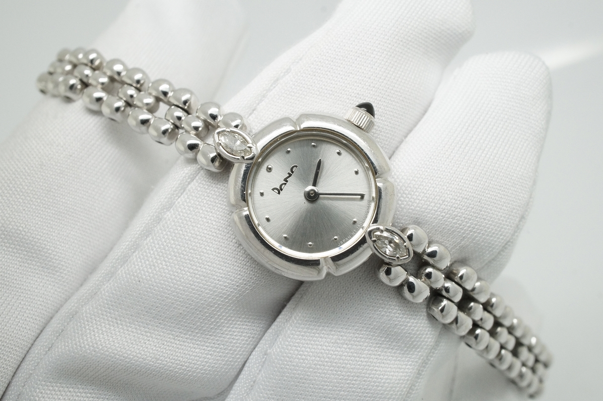 4°C SILVER 925(シルバー) レディース 腕時計 QUARTZ クォーツ ブレス