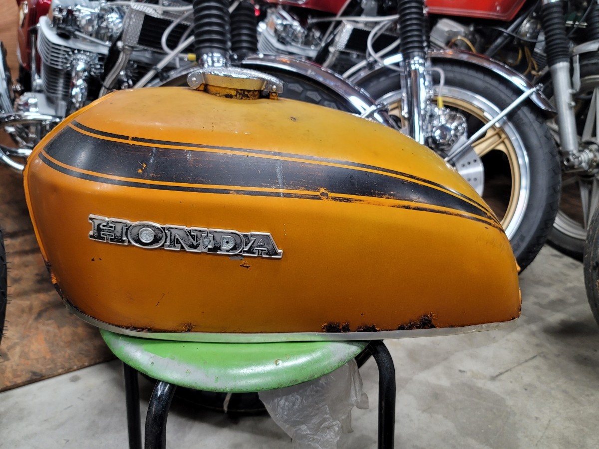 CB750☆CB750FOUR☆CB750K☆CB750K0☆純正☆ゴールド☆タンク☆ Honda |