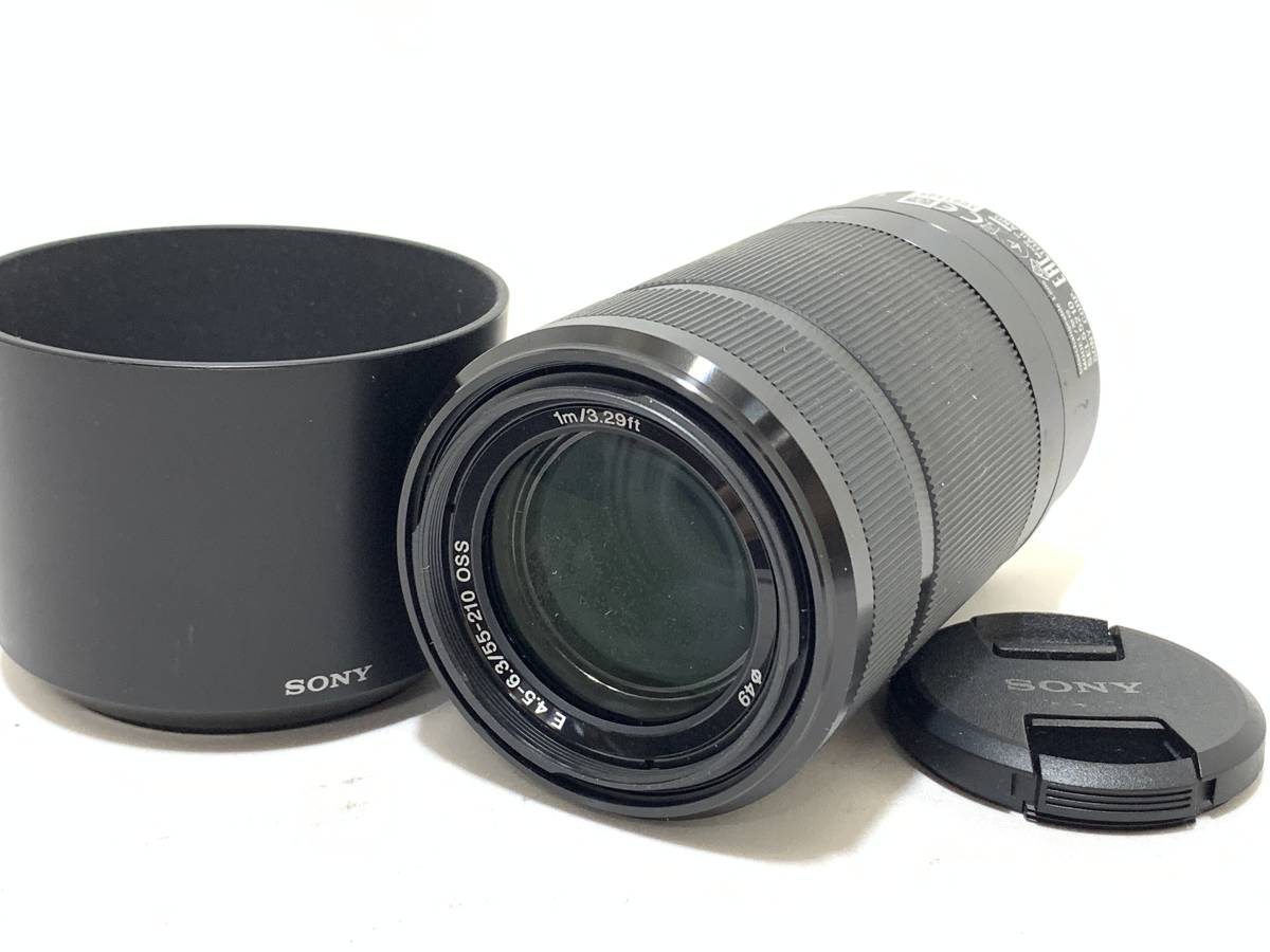 美品❤️SONY ソニー E 55-210mm❤️4.5-6.3 OSS 望遠レンズ ☆外観 美品❤️SONY ソニー E 55-210mm❤️4.5-6.3 OSS 望遠レンズ ☆外観