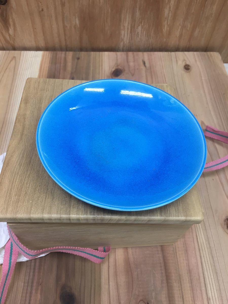 永楽善五郎 交趾 皿 五客揃 共箱 茶道具/菓子器