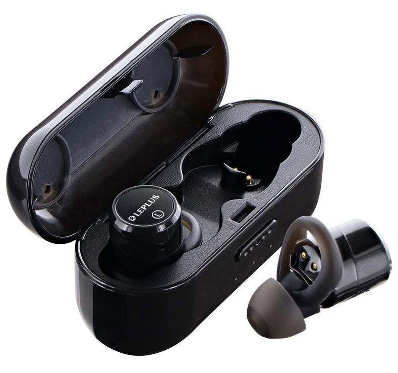 LEPLUS 完全ワイヤレスイヤホン 極の音域 True Wireless BB 重低音 Bluetooth IPX5防水 最大9時間再生 AAC対応 LP-MBTEP03INBBK 黒