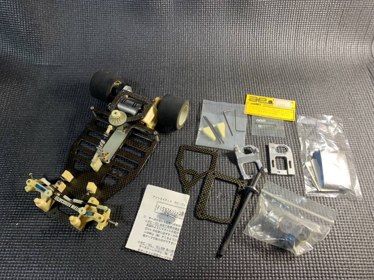 当時物】 ASSOCIATED アソシ製1/12レーシング RC12LW (レストア済み