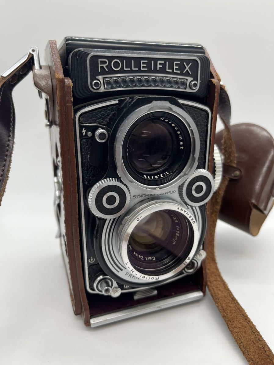 ローライ ROLLEI ROLLEIFLEX 3.5F Planar 75mm F3.5 プラナー 二眼レフ  