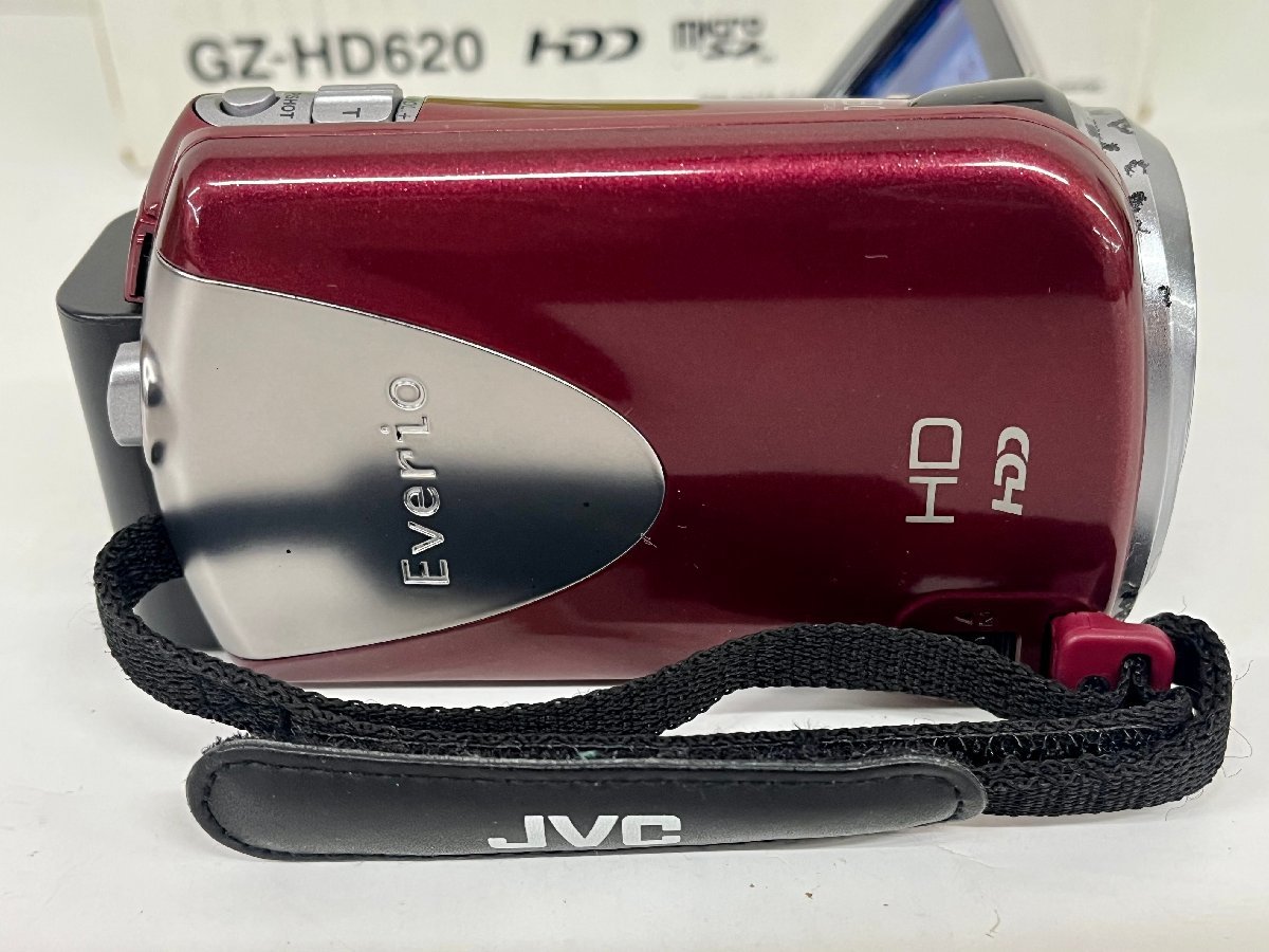 ジャンク】JVC/日本ビクター Everio HDDデジタルビデオカメラ GZ-HD620 