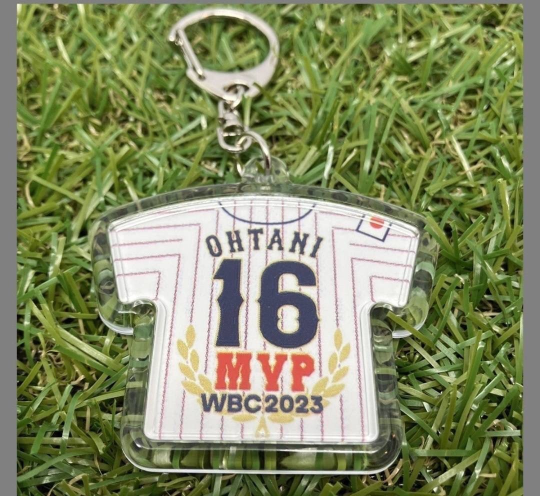 大谷翔平 非売品 キーホルダー 非売品ロット数限定】世界一 大谷翔平キーホルダー MVP WBC ヌートバー