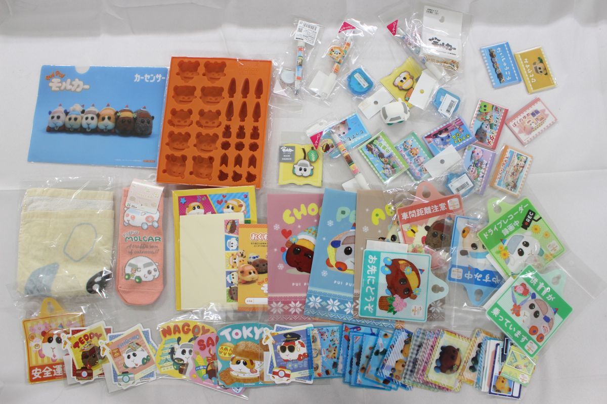 P00】PUIPUIモルカー シャーペン ブックマーカー 他 グッズセット まとめ売り