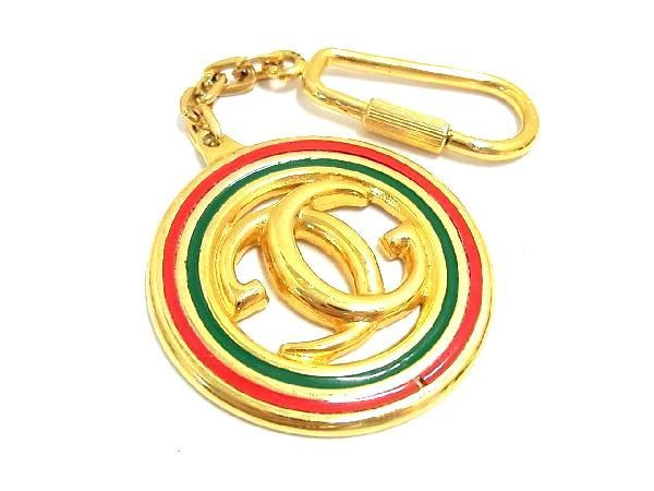 1円 GUCCI グッチ インターロッキングG キーリング キーホルダー