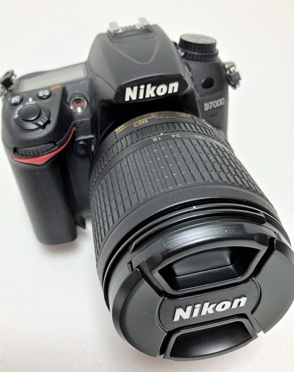 Nikon　ニコン　デジタル一眼レフカメラ　D7000　AF-S NIKKOR 18-105㎜ 1:3.5-5.6G ED　レンズセット