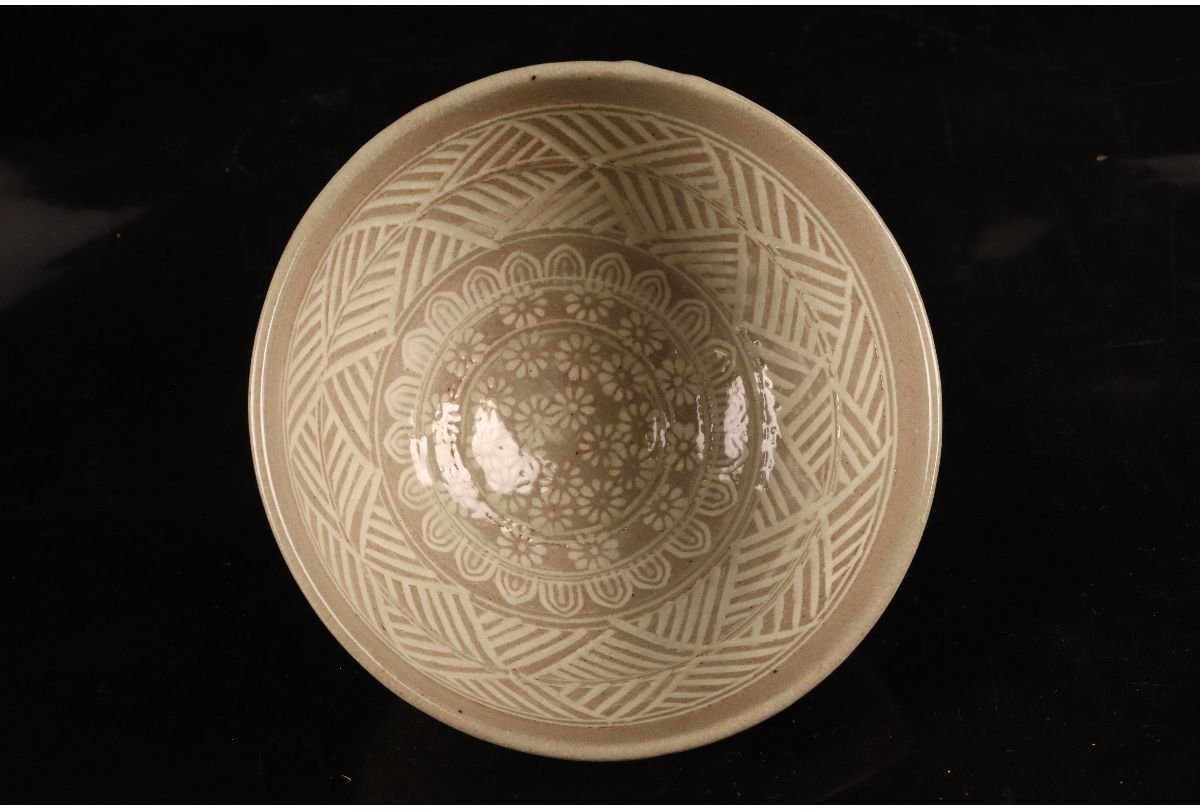 値下げ茶道具 絵唐津数茶碗10客 福森研晃作 共箱 美品