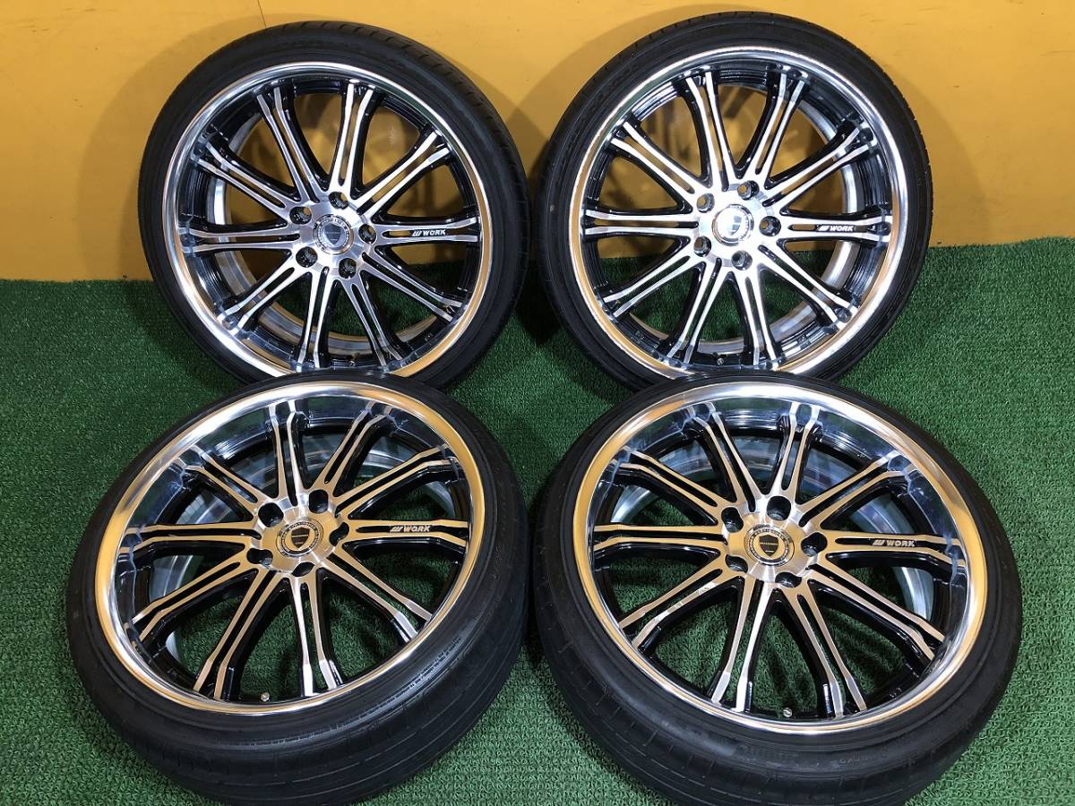 No.181 WORK ワーク SCHWERT シュヴァート 19インチホイール 19×8.5JJ 