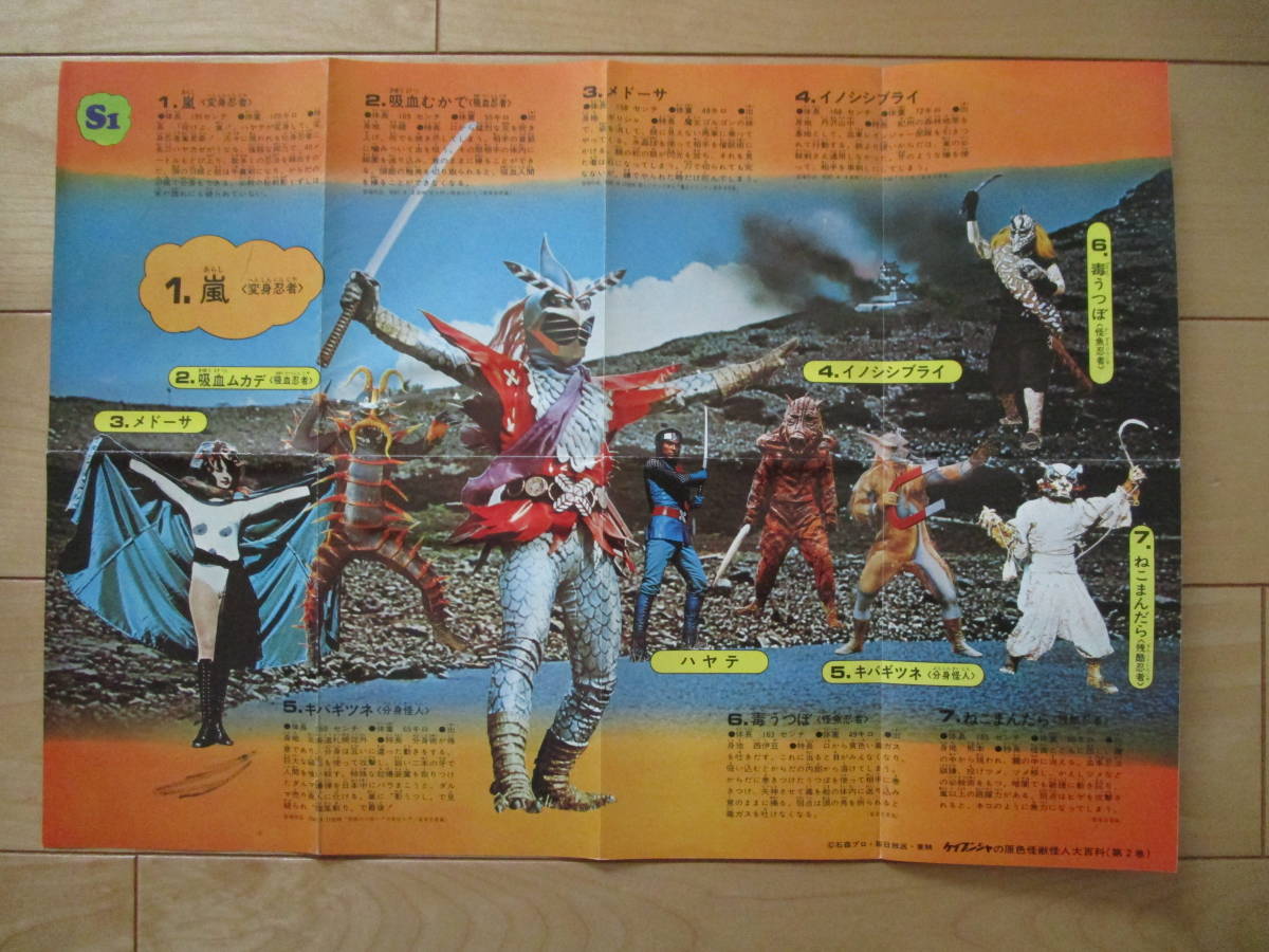 ケイブンシャ 原色怪獣怪人大百科 第2巻 箱が 完品 ウルトラマン
