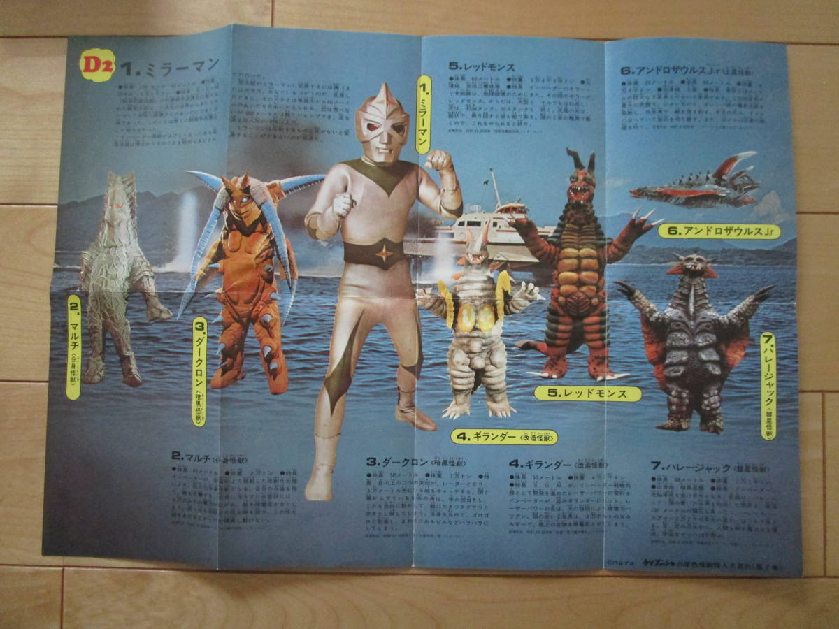 ケイブンシャ 原色怪獣怪人大百科 第2巻 箱が 完品 ウルトラマン