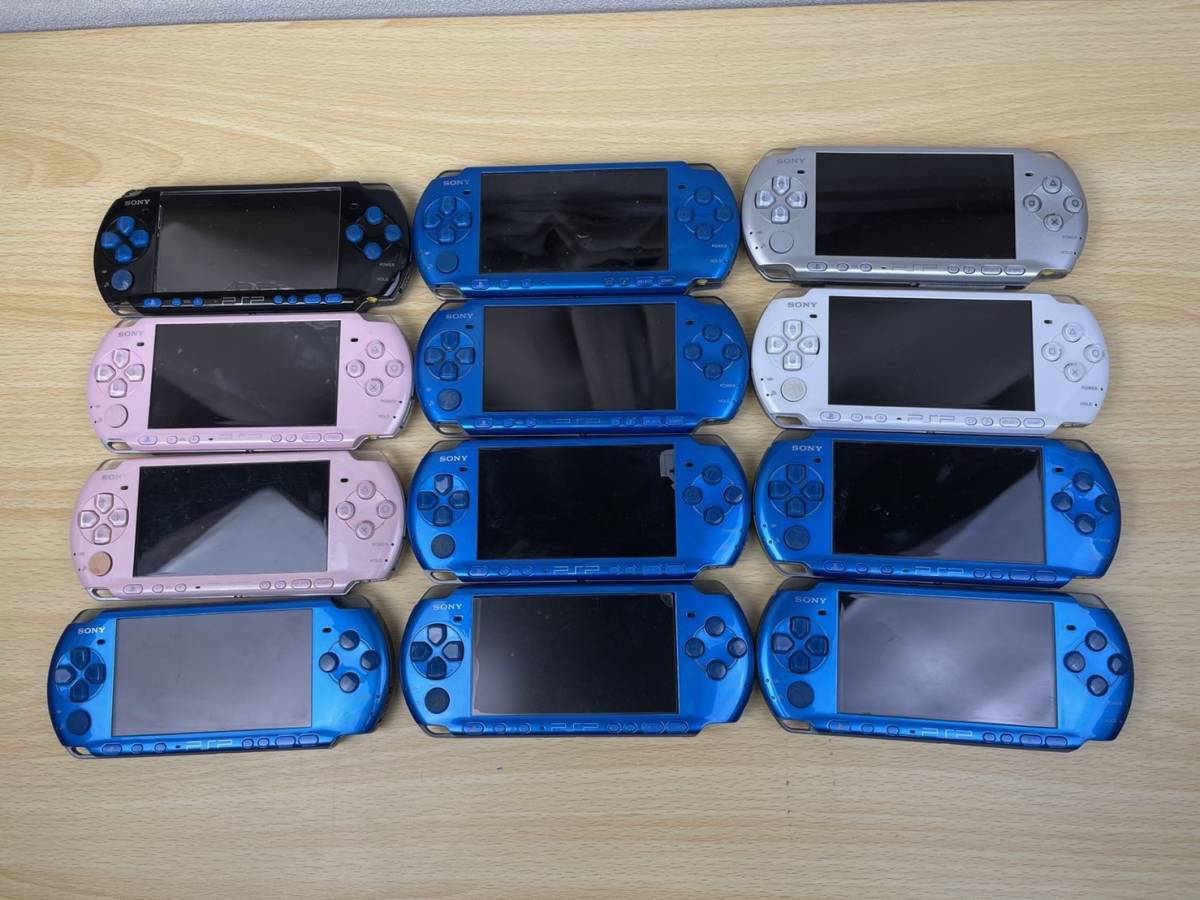 SONY PSP 1000 本体 ジャンク 12台セット まとめ A6 - ジャンク品 PSP 