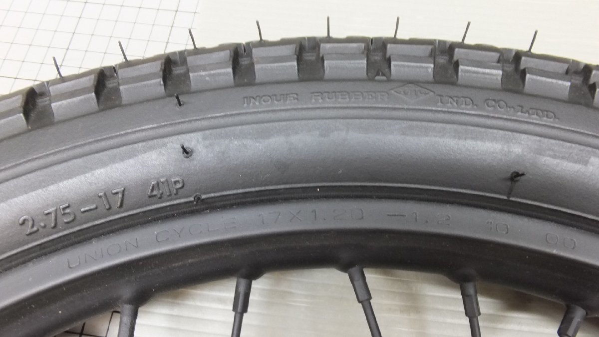 カブ50 AA01 リヤホイール CC スーパーカブ C50 リアホイール 17x1.20