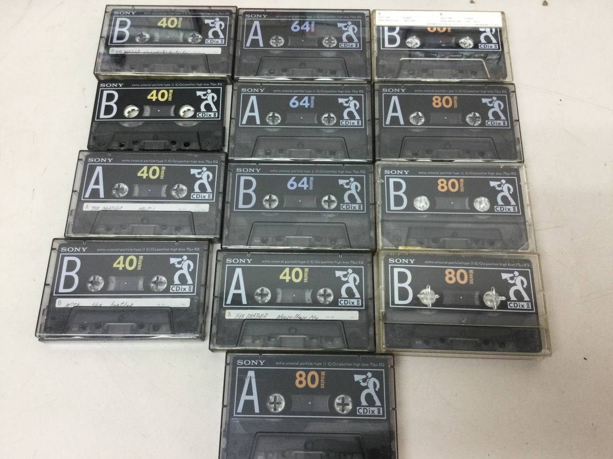 当時物 カセットテープ ハイポジ ノーマル 約160本 TDK SA-C60 SA-C45