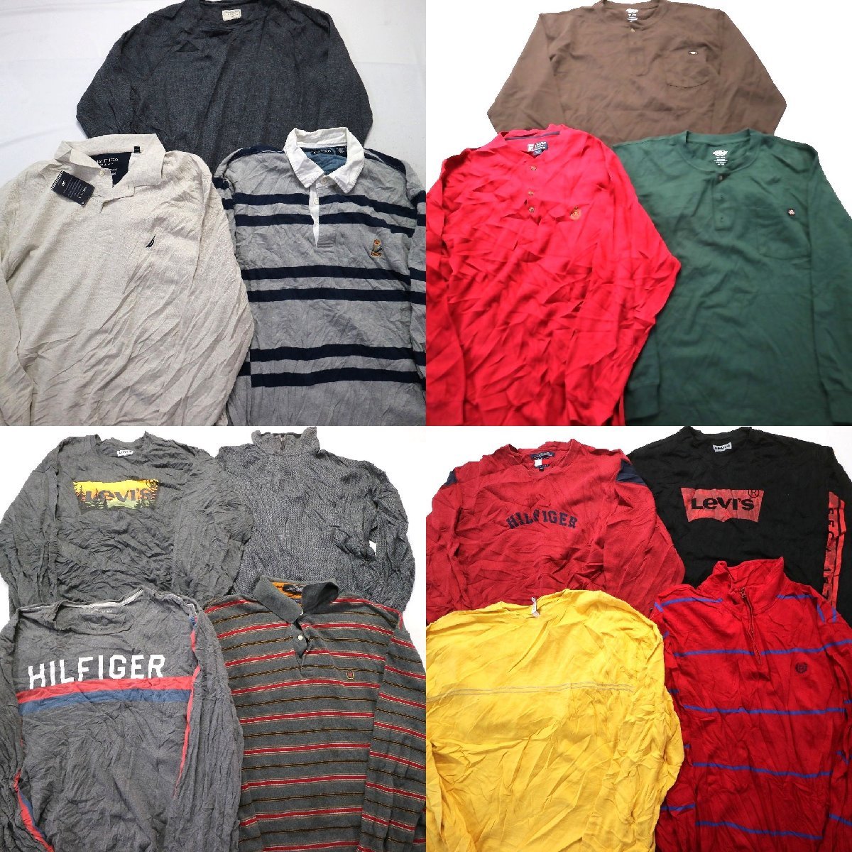 ◎ブランドMIX 長袖Tシャツ set チャップス トミー GAP 他 (メンズ3XL 