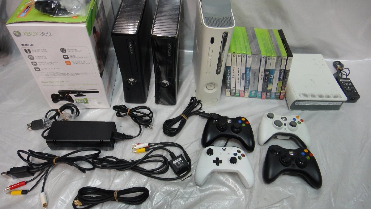 T☆XBOX360本体：初期型～後期型？まで3台まとめて☆