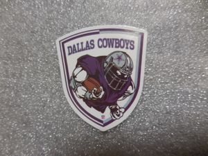 NFL ダラス カウボーイズ アニメ調 強 ステッカー 防水シール