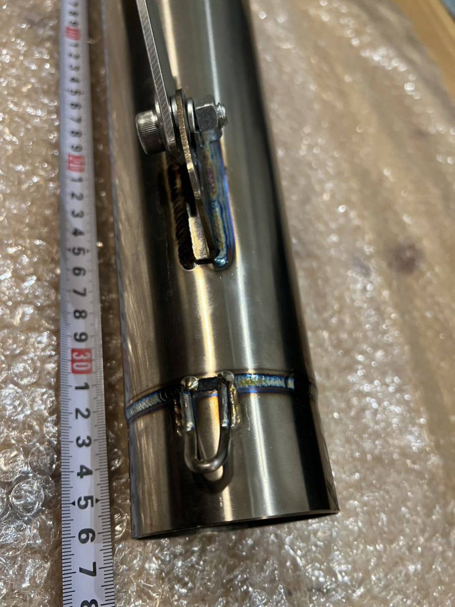 1円スタート モトGP チタン テーパー サイレンサー 差込 60.5 汎用