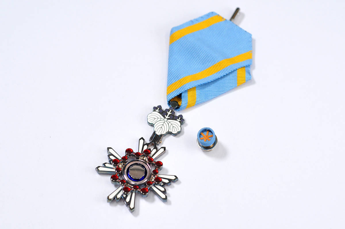 勲章】 瑞宝単光章・略綬 美品 ○ The Order of the Sacred Treasure，
