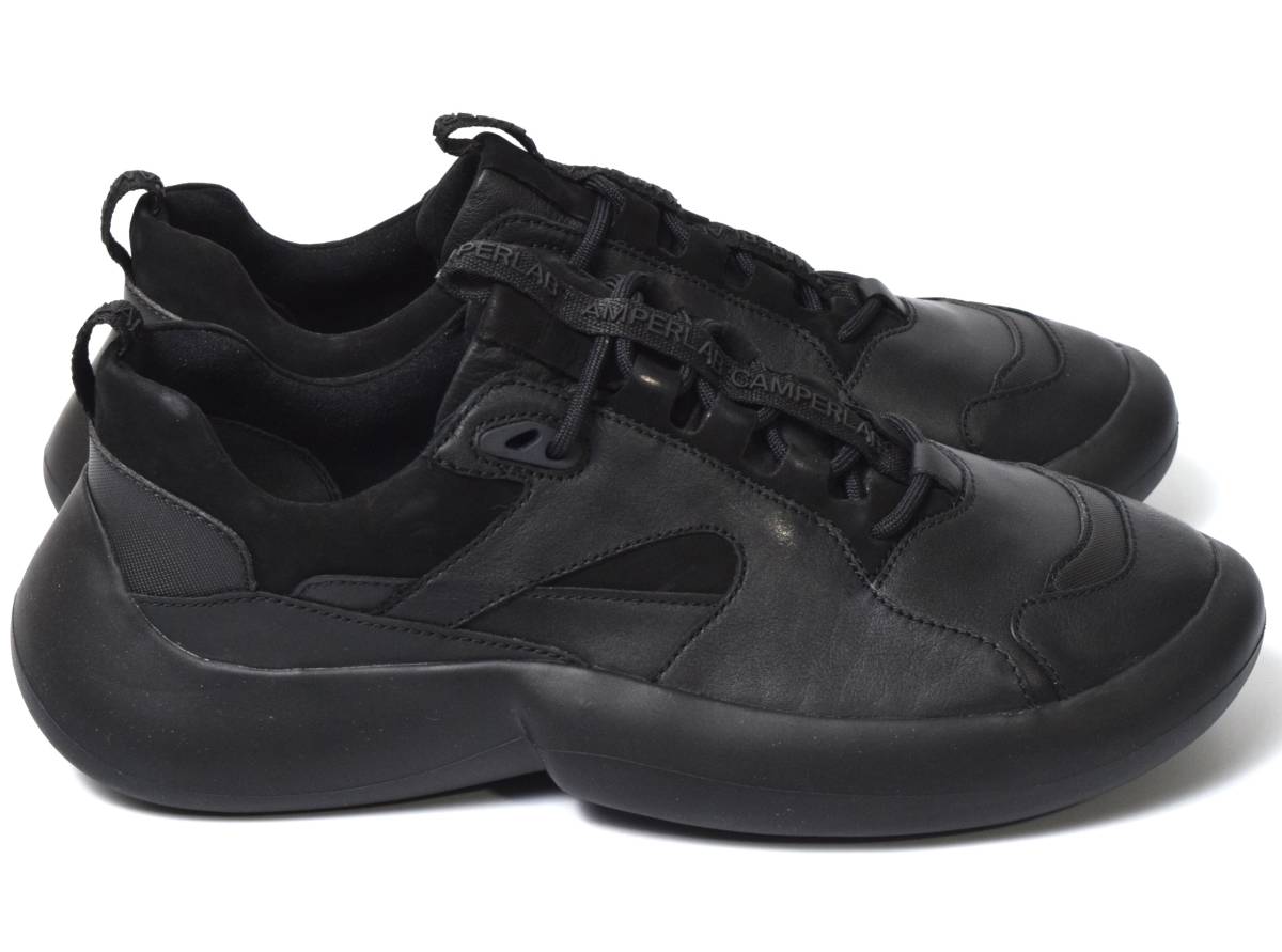 CAMPER LAB カンペール ローカット 牛革使用 スニーカー 41 26 黒 