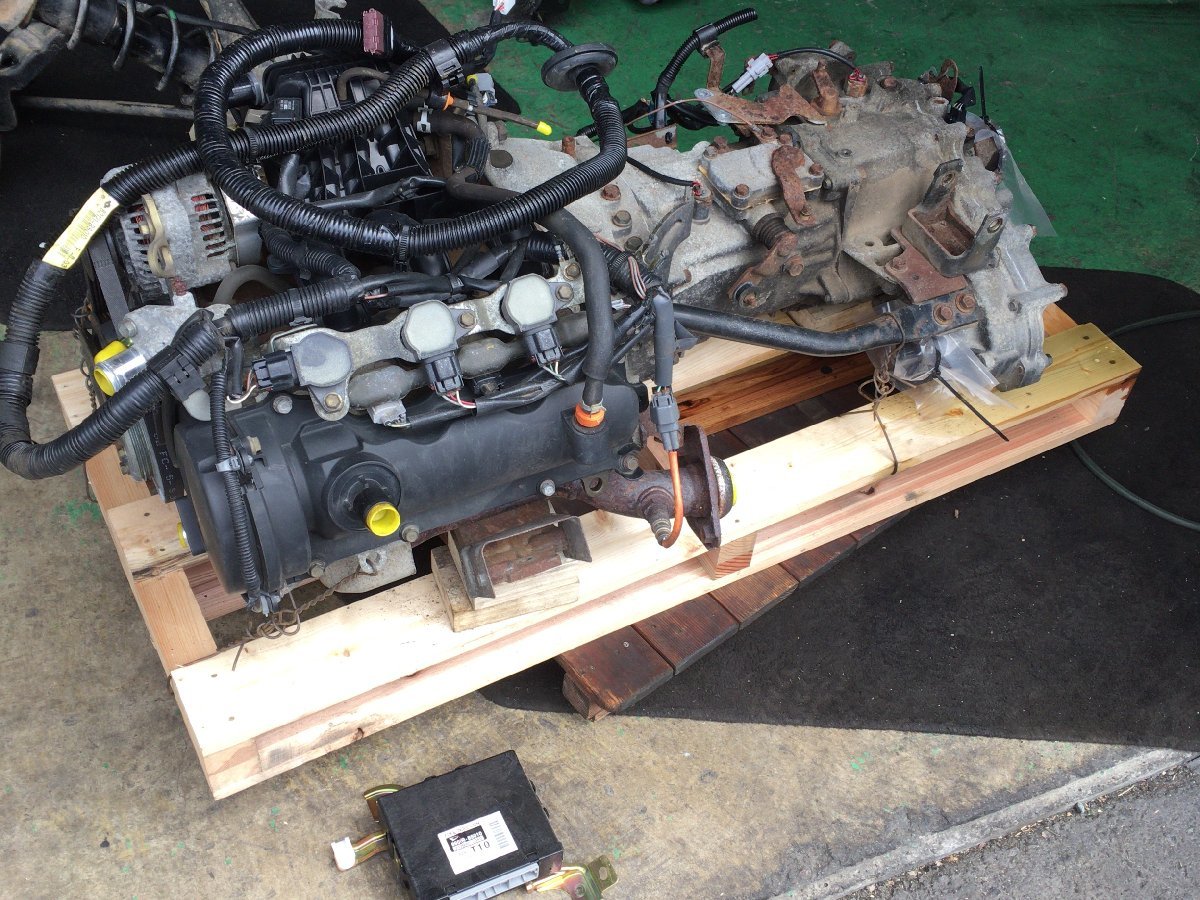 ハイゼット S210P エンジン マニュアルミッション ECU 補機類セット  