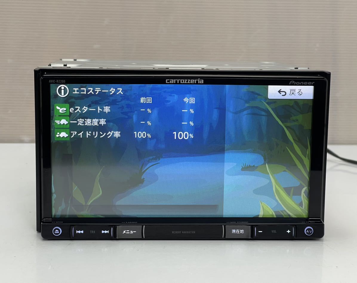 carrozzeria 楽ナビ AVIC-RZ200 pioneer CD SDカード USB iPod