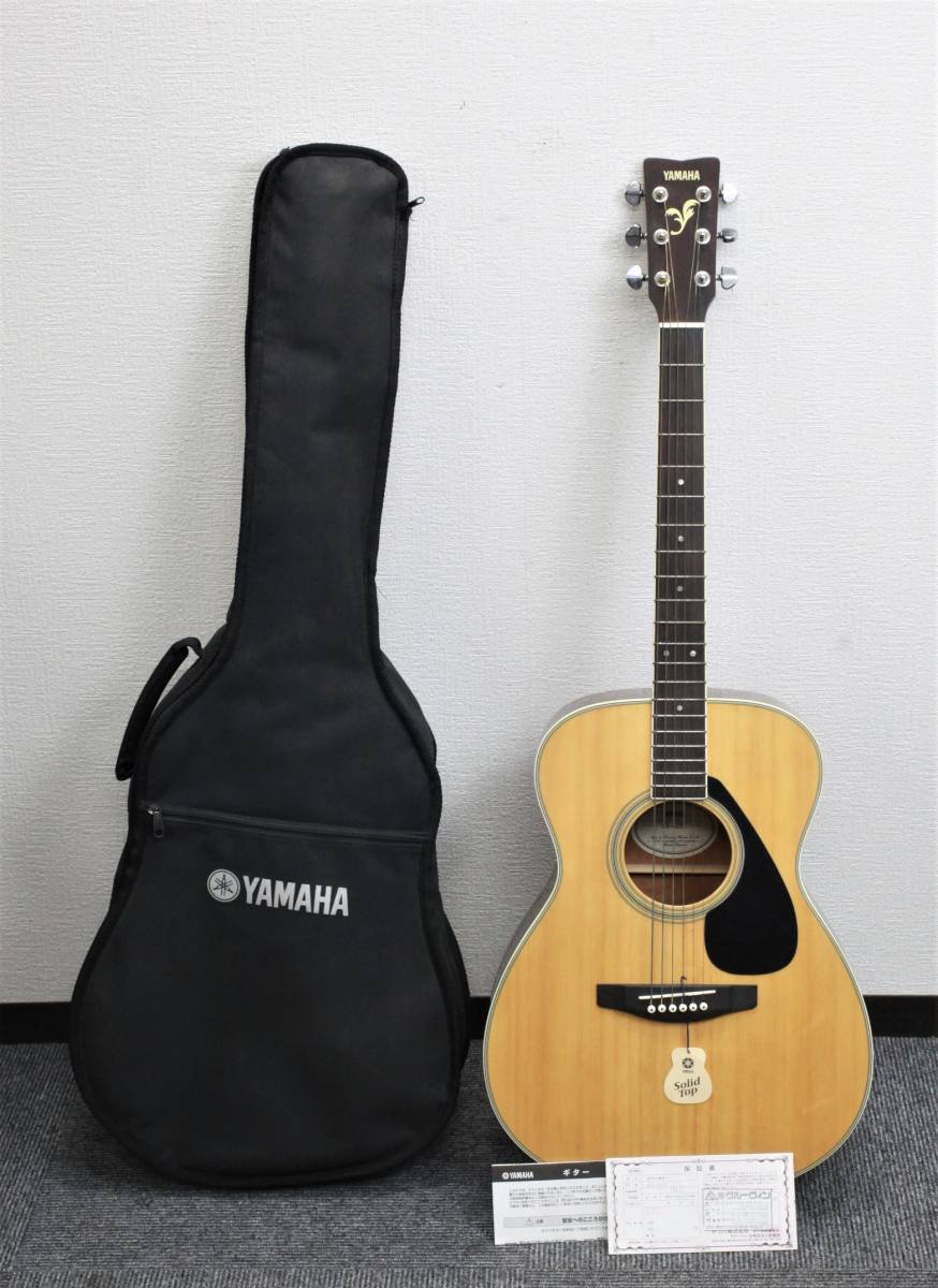 YAMAHA ヤマハ FS-325 ナチュラルカラー 小ぶり ギター ケース付