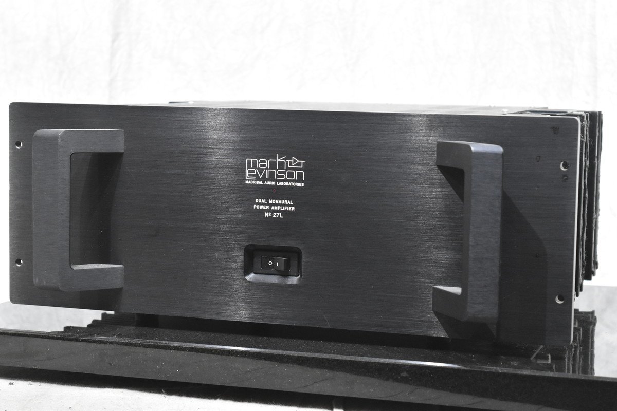 Mark Mark Levinson マークレビンソン No.27L パワーアンプ Levinson