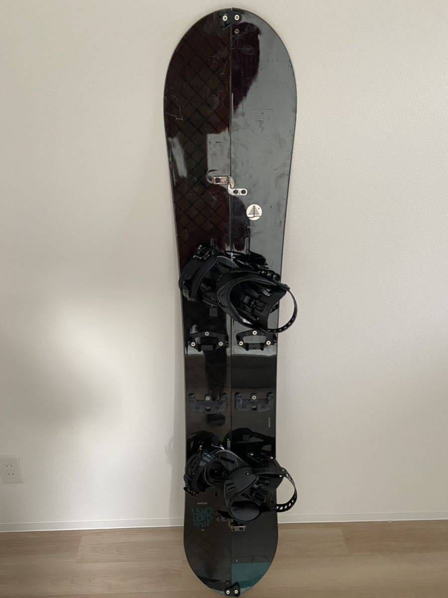 Burton Landlord 159cm 新品未使用　デットストック 中古 BURTON LAND LORD SPLIT 159 MAGNETO M シール、クランポンセット