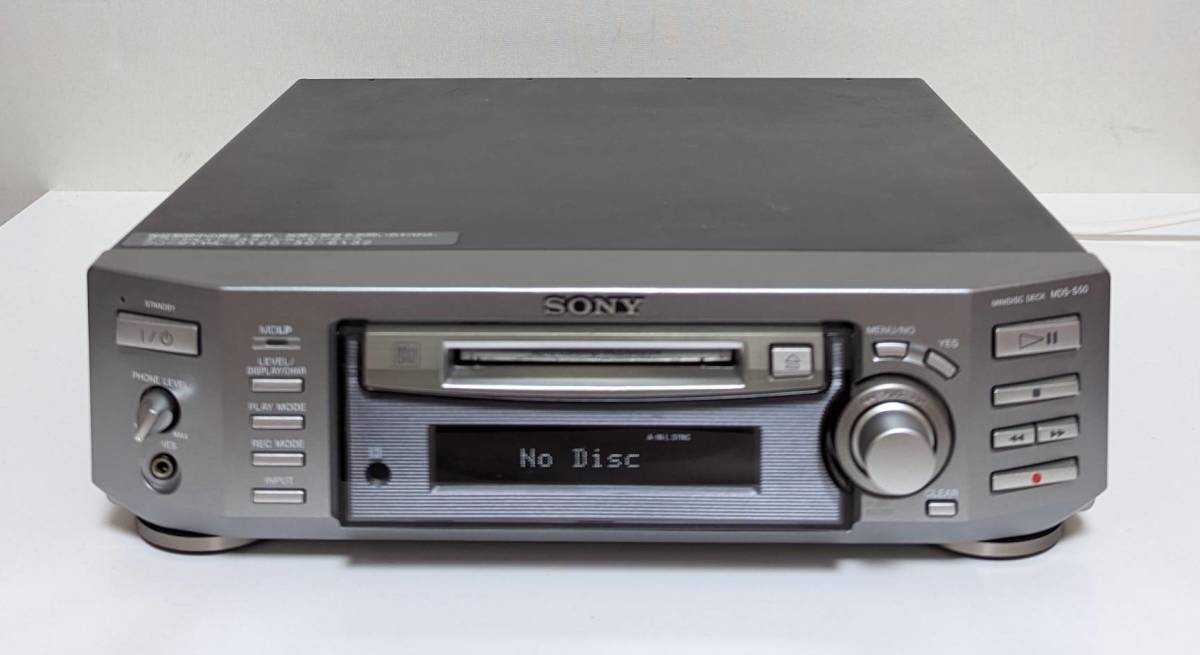 SONY MDプレイヤー MDS－S50 ソニー MDS-S50 SONY ソニー リモコン付