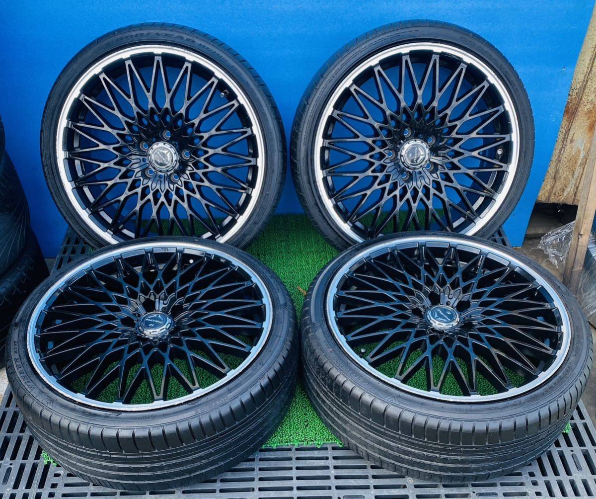 LOXARNY PAVONE 19in 8J 38 PCD114. 215/35R19. 夏タイヤ アルファド 