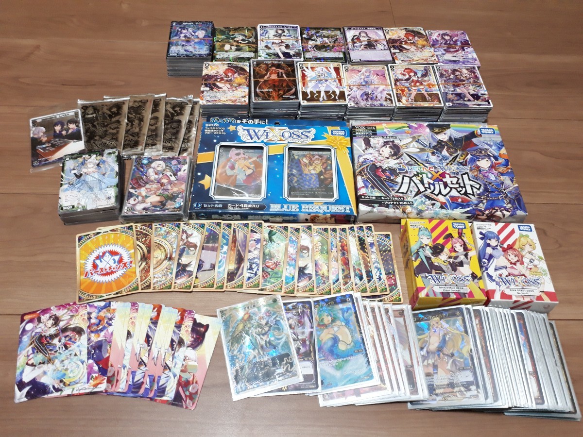 ウィクロス WIXOSS TCG カード 約3kg 大量まとめセット にじさんじ 他
