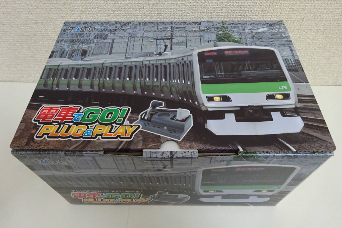 中古品 TAITO 電車でGO！ PLUG&PLAY テレビにつないですぐに遊べる