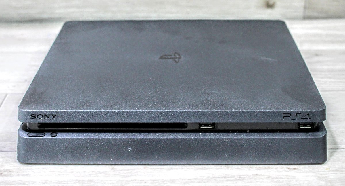 PlayStation 4 ジェット・ブラック 500GB(CUH-2000AB01) 初期化済み 元